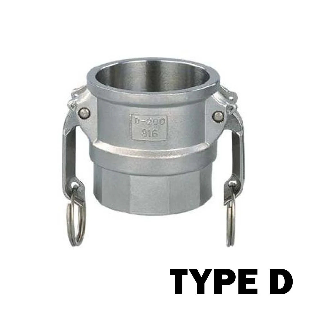 Camlock Threaded Coupler Type D 25-75mm