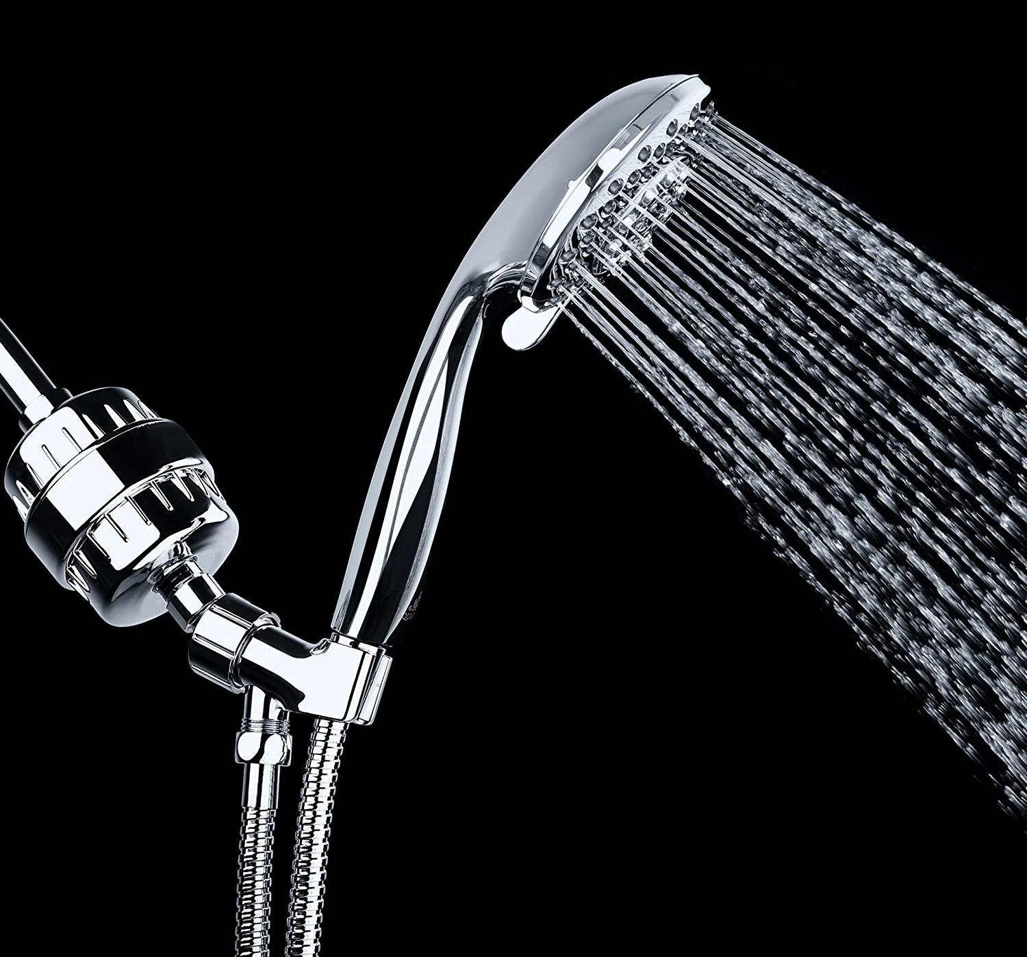 Hydrotwist Universal Chrome Shower Filter - Image 3