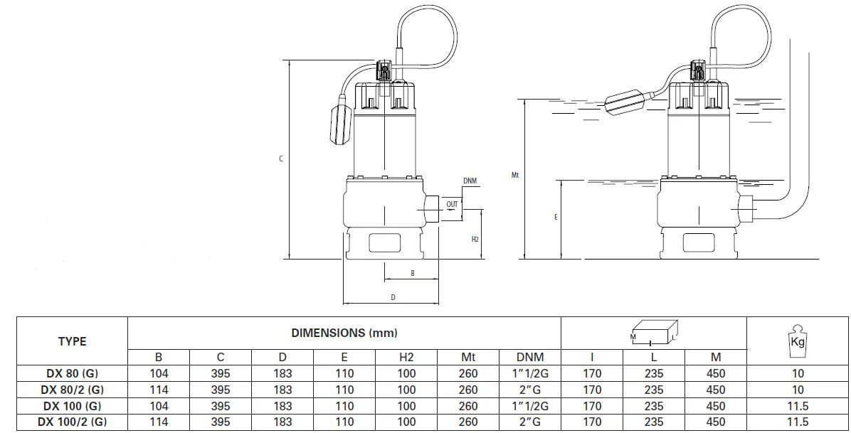 Pentax DX Series - Stainless Steel Submersible Pumps - Image 3