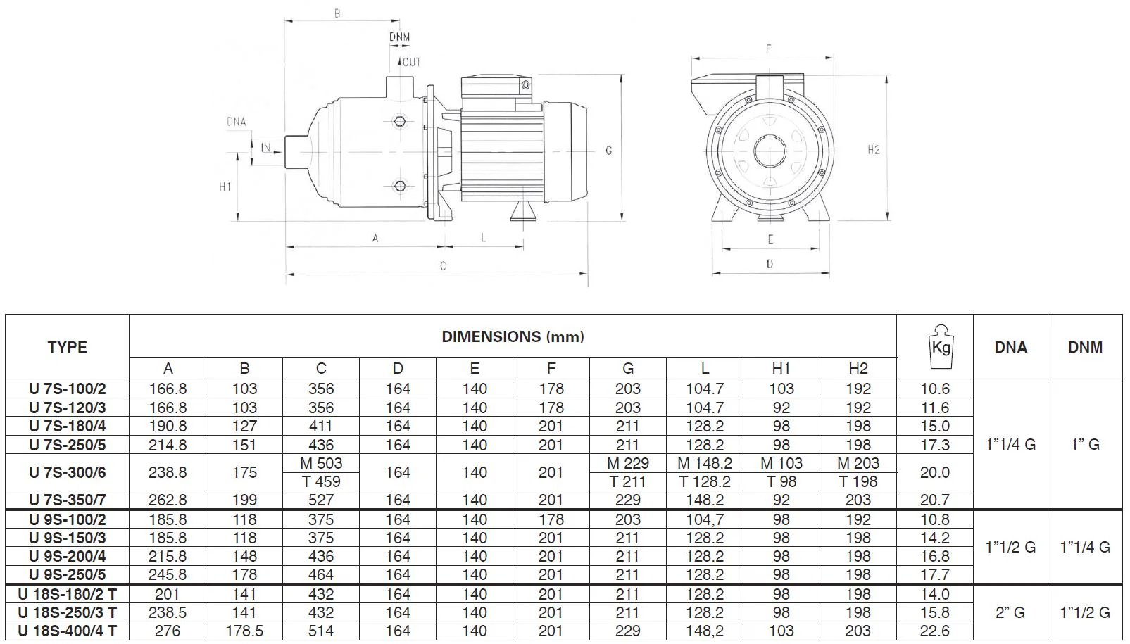 Pentax Ultra 9S Series - Stainless Steel Multistage Pumps - Image 3