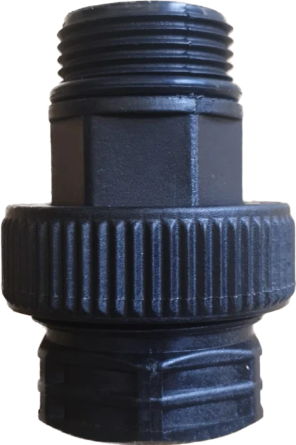 Plastic Barrel Union M/F 25mm