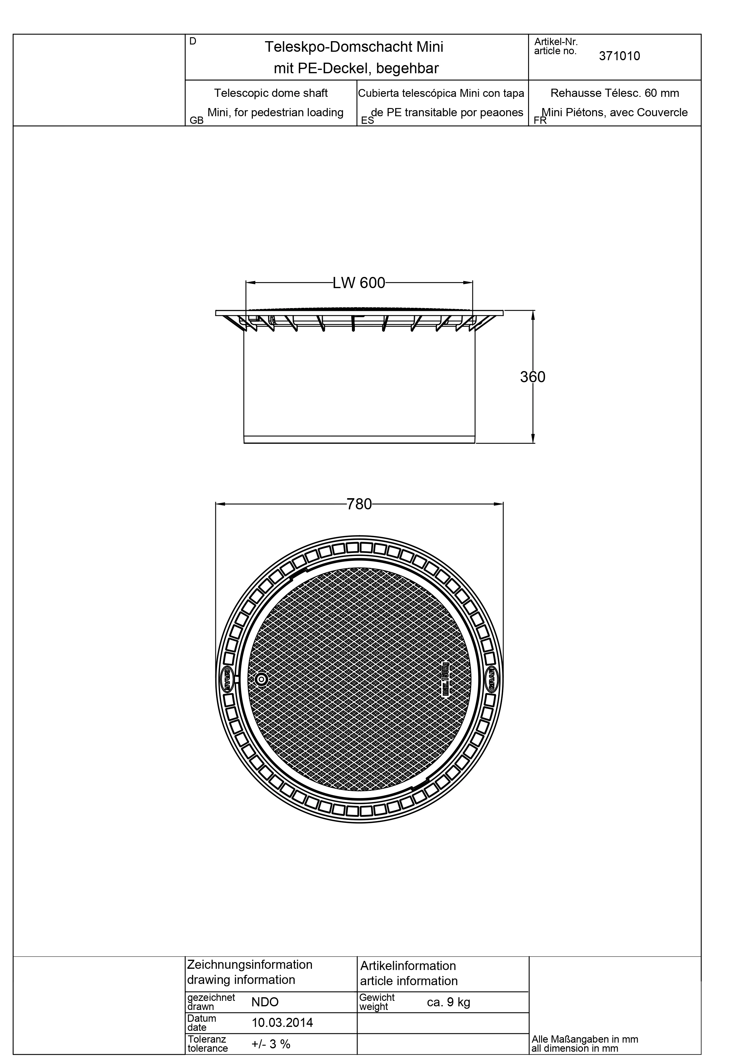 Trevoli 600L Sewage Pump Station Kit - Image 3